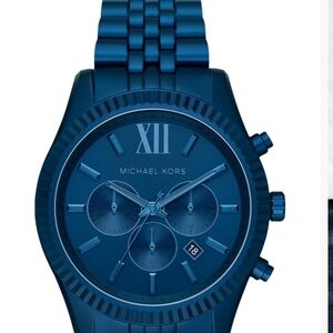 Michael Kors Blue Chronograph Watch MK8791